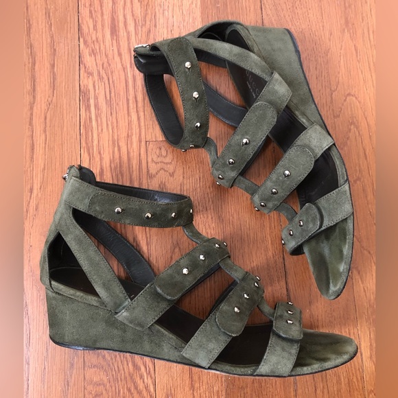 Gucci Suede Gladiator Sandals - Picture 3 of 6